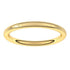 18K Yellow 2 mm Full Round Comfort-Fit Band
