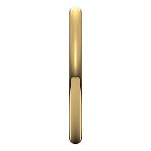 18K Yellow 2 mm Full Round Comfort-Fit Band