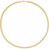 14K Yellow 4.35 mm Miami Cuban Curb 20" Chain