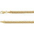 14K Yellow 4.35 mm Miami Cuban Curb 20" Chain