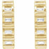 14K Yellow 1/5 CTW Natural Diamond 11.6 mm Hoop Earrings