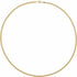 14K Yellow 2.9 mm Curb 18" Chain