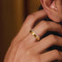 14K Yellow 1/3 CTW Natural Diamond Ring
