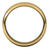 18K Yellow 6 mm Half Round Band Size 10