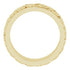 14K Yellow 7 mm Sculptural Band Size 7.5