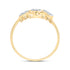 10k YELLOW GOLD 1/10 CTW DIAMOND P1 GIFT | MOM HEART RING
