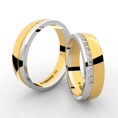 Luben - Anillos de Matrimonio Oro 18K - Ochun Joyeros - Ochun Joyeros