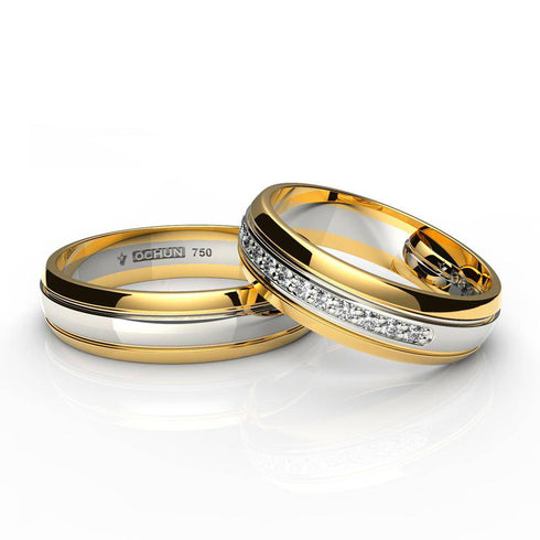 Pranay Med - Anillos de Matrimonio Oro 18K - Ochun Joyeros - Ochun Joyeros