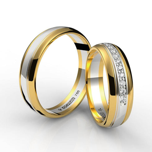 Pranay Med - Anillos de Matrimonio Oro 18K - Ochun Joyeros - Ochun Joyeros