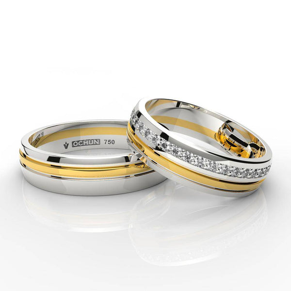 Xaria Eternity - Anillos de Matrimonio Oro 18K - Ochun Joyeros - Ochun Joyeros