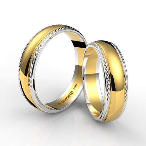 Carysse - Anillos de Matrimonio Oro 18K - Ochun Joyeros - Ochun Joyeros