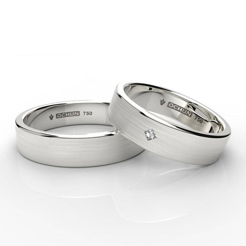 Grainne - Anillos de Matrimonio Oro 18K - Ochun Joyeros - Ochun Joyeros