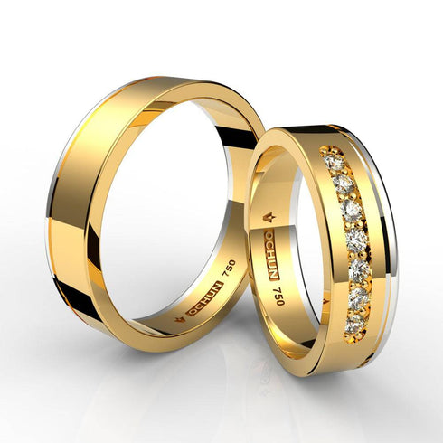 Gala Intensity - Anillos de Matrimonio Oro 18K - Ochun Joyeros - Ochun Joyeros