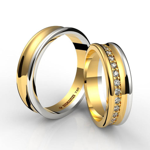 Vito Intensity - Anillos de Matrimonio Oro 18K - Ochun Joyeros - Ochun Joyeros