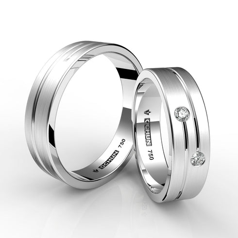 Akitil - Anillos de Matrimonio Oro 18K - Ochun Joyeros