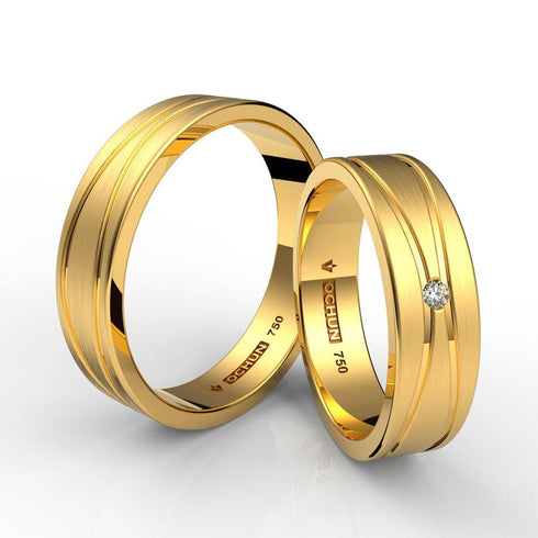 Élet - Anillos De Matrimonio Oro 18K - Ochun Joyeros - Ochun Joyeros