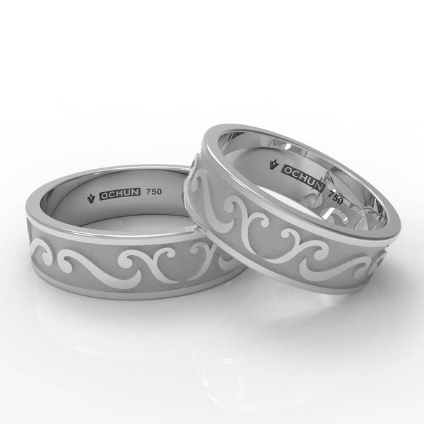 Jiwani - Anillos De Matrimonio Oro 18K - Ochun Joyeros - Ochun Joyeros