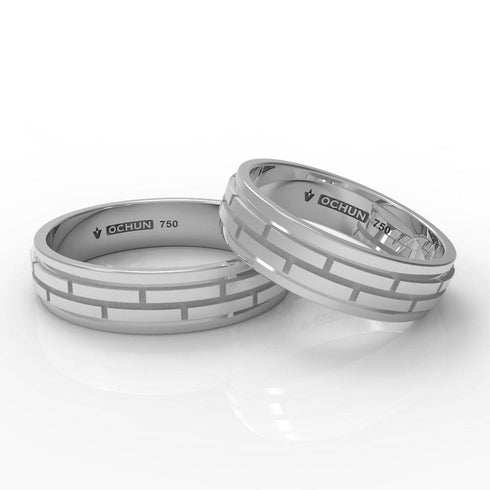 Ibai - Anillos De Matrimonio Oro 18K - Ochun Joyeros - Ochun Joyeros