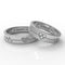 Agni Liv - Anillos De Matrimonio Oro Blanco 18K - Ochun Joyeros