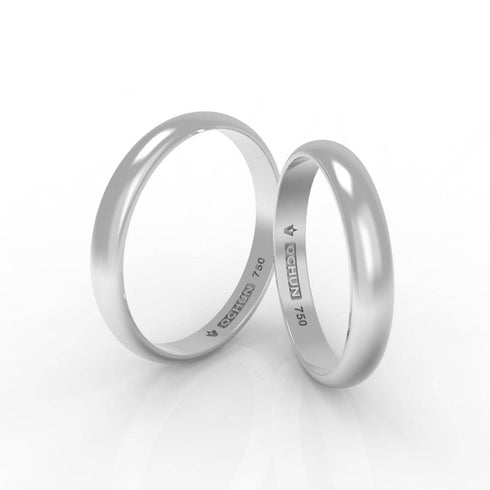 Uzziel Tríto - Anillos De Matrimonio Oro 18K - Ochun Joyeros - Ochun Joyeros