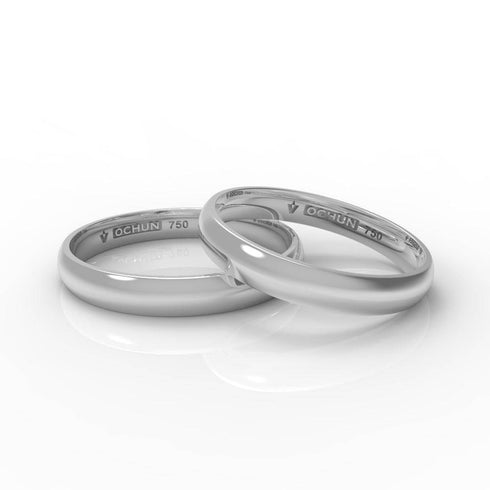 Bricio Tríto - Anillos De Matrimonio Oro 18K - Ochun Joyeros - Ochun Joyeros