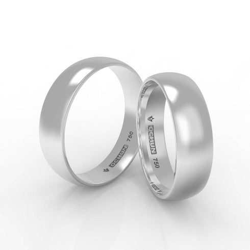 Bricio Penta - Anillos De Matrimonio Oro 18K - Ochun Joyeros - Ochun Joyeros