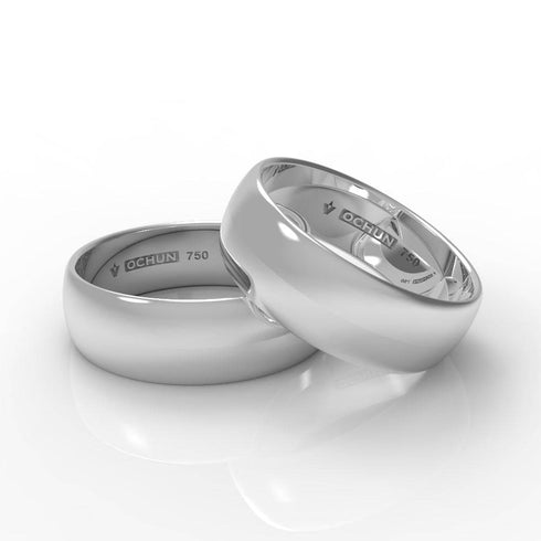 Wadi Ékto - Anillos De Matrimonio Oro 18K - Ochun Joyeros - Ochun Joyeros