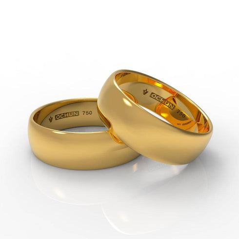Wadi Ékto - Anillos De Matrimonio Oro 18K - Ochun Joyeros - Ochun Joyeros