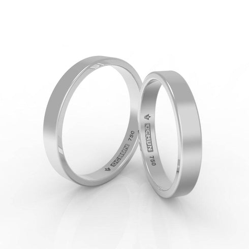 Ramish Tríto - Anillos De Matrimonio Oro 18K - Ochun Joyeros - Ochun Joyeros