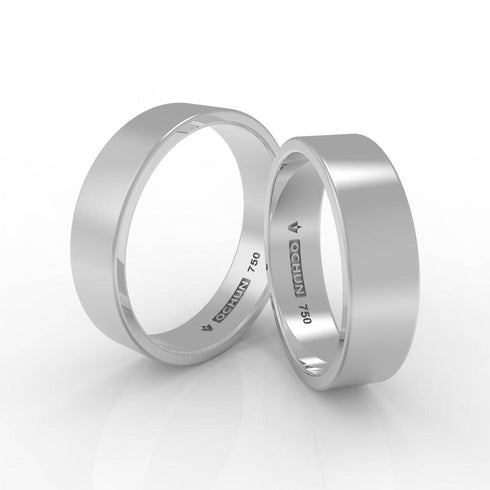 Ramish Penta - Anillos De Matrimonio Oro 18K - Ochun Joyeros - Ochun Joyeros