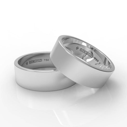 Ramish Ékto - Anillos De Matrimonio Oro 18K - Ochun Joyeros - Ochun Joyeros