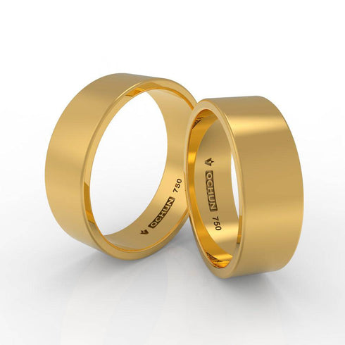 Ramish Ékto - Anillos De Matrimonio Oro 18K - Ochun Joyeros - Ochun Joyeros