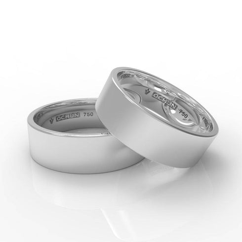 Ethan Ékto - Anillos De Matrimonio Oro 18K - Ochun Joyeros - Ochun Joyeros