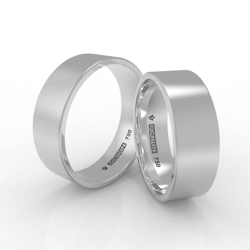 Ethan Ékto - Anillos De Matrimonio Oro 18K - Ochun Joyeros - Ochun Joyeros