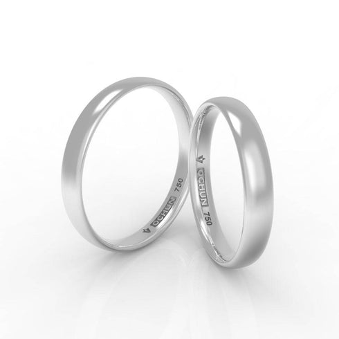 Akiva Tríto - Anillos De Matrimonio Oro 18K - Ochun Joyeros - Ochun Joyeros