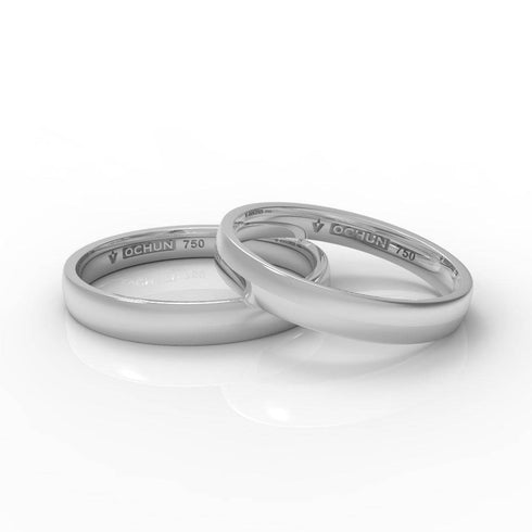 Aryeh Tríto - Anillos De Matrimonio Oro 18K - Ochun Joyeros - Ochun Joyeros