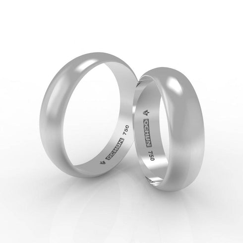 Ehud Penta - Anillos De Matrimonio Oro 18K - Ochun Joyeros - Ochun Joyeros