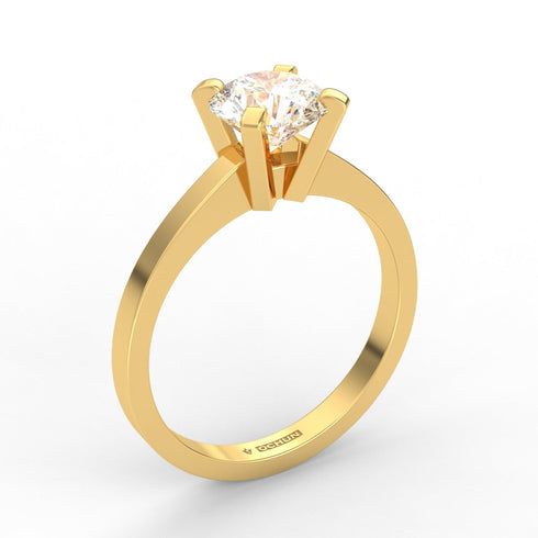 Alba AC001MC10K - Engagement Ring 10K Gold