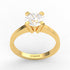 Alba AC001D14K - Engagement Ring 14K Gold Lab Grown Diamond