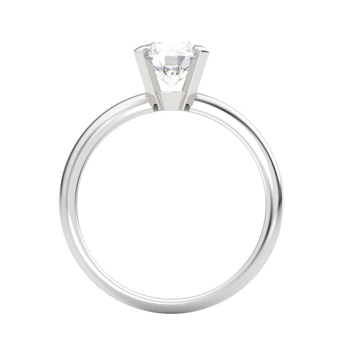 Adeline AC003D18K - Engagement Ring 18K Gold Lab Grown Diamond