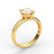 Adelineth AC004MC10K - Engagement Ring 10K Gold