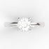 Cora AC005M14K - Engagement Ring 14K Gold Moissanite