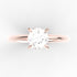 Alessandra AC011D18K - Engagement Ring 18K Gold Lab Grown Diamond