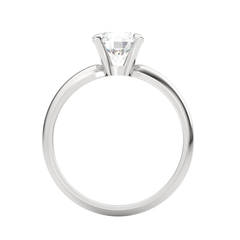 Alessandra AC011D18K - Engagement Ring 18K Gold Lab Grown Diamond