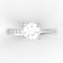 Alessia AC012D18K - Engagement Ring 18K Gold Lab Grown Diamond