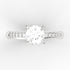 Alessia AC012D14K - Engagement Ring 14K Gold Lab Grown Diamond