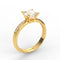 Alessia AC012M18K - Engagement Ring 18K Gold Moissanite