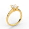 Evelyn AC014D14K - Engagement Ring 14K Gold Lab Grown Diamond