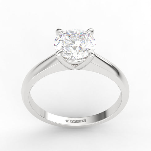 Evelyn AC014MC10K - Engagement Ring 10K Gold