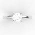 Chiara AC016M14K - Engagement Ring 14K Gold Moissanite